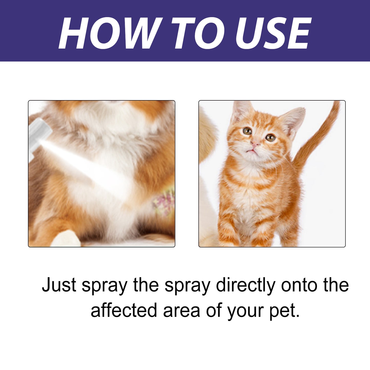 Pet Skin Care & Wound Repair Spray for Dogs & Cats | Soothes Itching & Moss