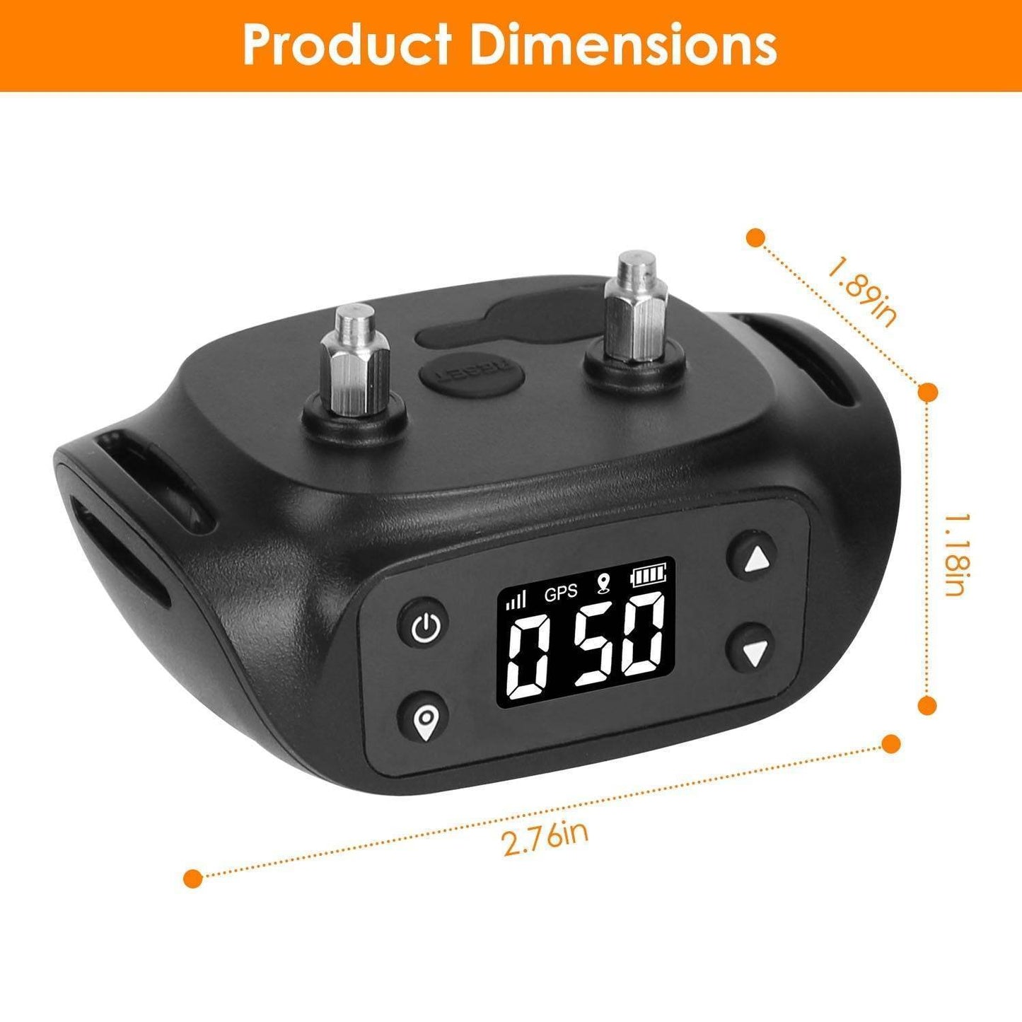 2 In 1 Dog GPS Fence Tracker Wireless GPS Dog Fence GPS Dog Collar With 32-2887FT Radius IPX6 Waterproof For Small Medium Large Dogs - Immense Plus More
