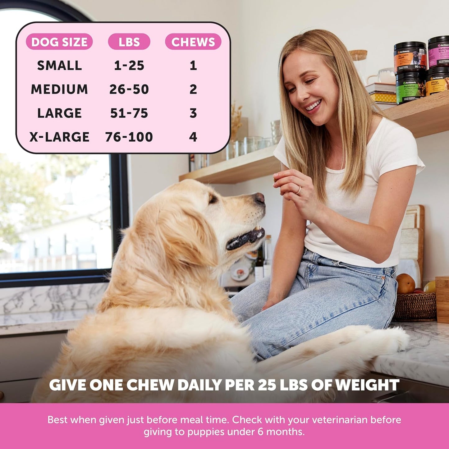 Multivitamin Chews for Dogs | Daily Health & Wellness Supplement