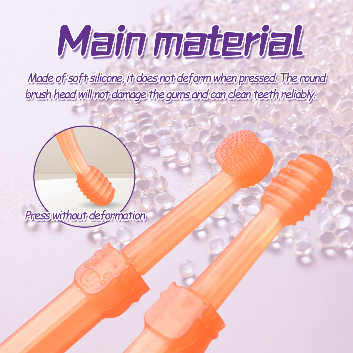 Dog Toothbrush & Tongue Cleaner Set | Silicone Dental Care for Dogs