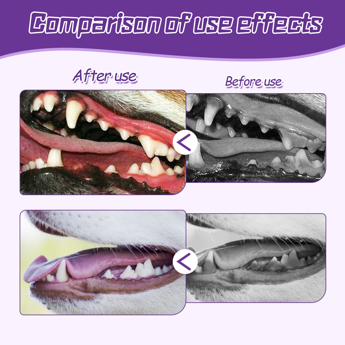 Dog Toothbrush & Tongue Cleaner Set | Silicone Dental Care for Dogs
