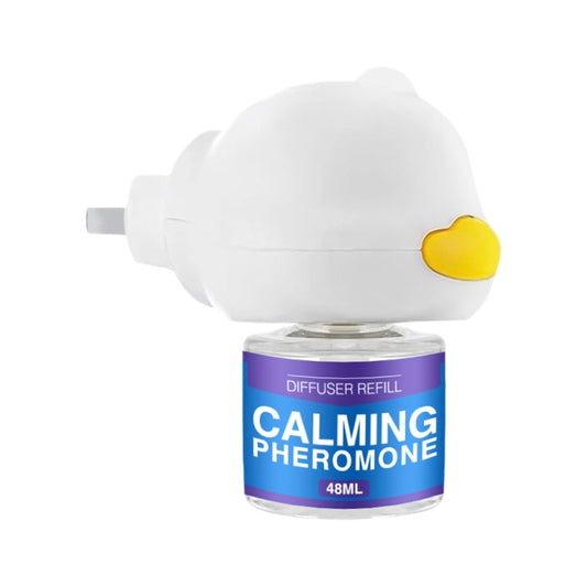 Cat Calming Pheromone Diffuser Kit | Anti-Stress Electric Plug-In Set