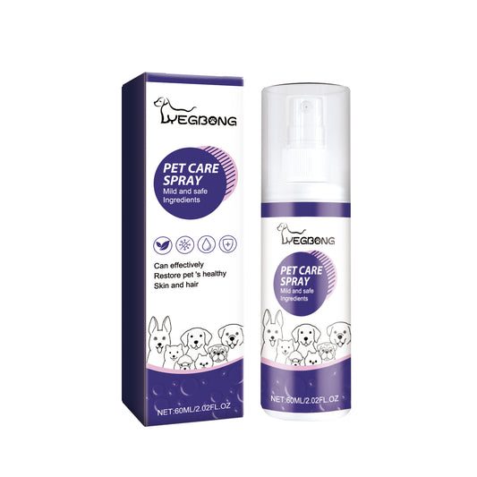 Pet Skin Care & Wound Repair Spray for Dogs & Cats | Soothes Itching & Moss