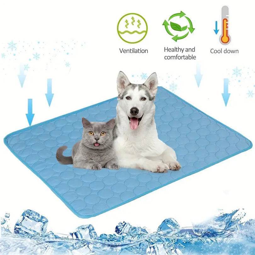 Dog Cooling Mat Summer Pets Cold Bed Extra Large For Small Big Dogs Pet Accessories Cat Durable Blanket Sofa Cat Ice Pad Blanket Pet Products - Immense Plus More