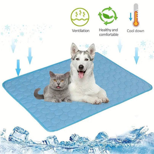 Dog Cooling Mat Summer Pets Cold Bed Extra Large For Small Big Dogs Pet Accessories Cat Durable Blanket Sofa Cat Ice Pad Blanket Pet Products - Immense Plus More